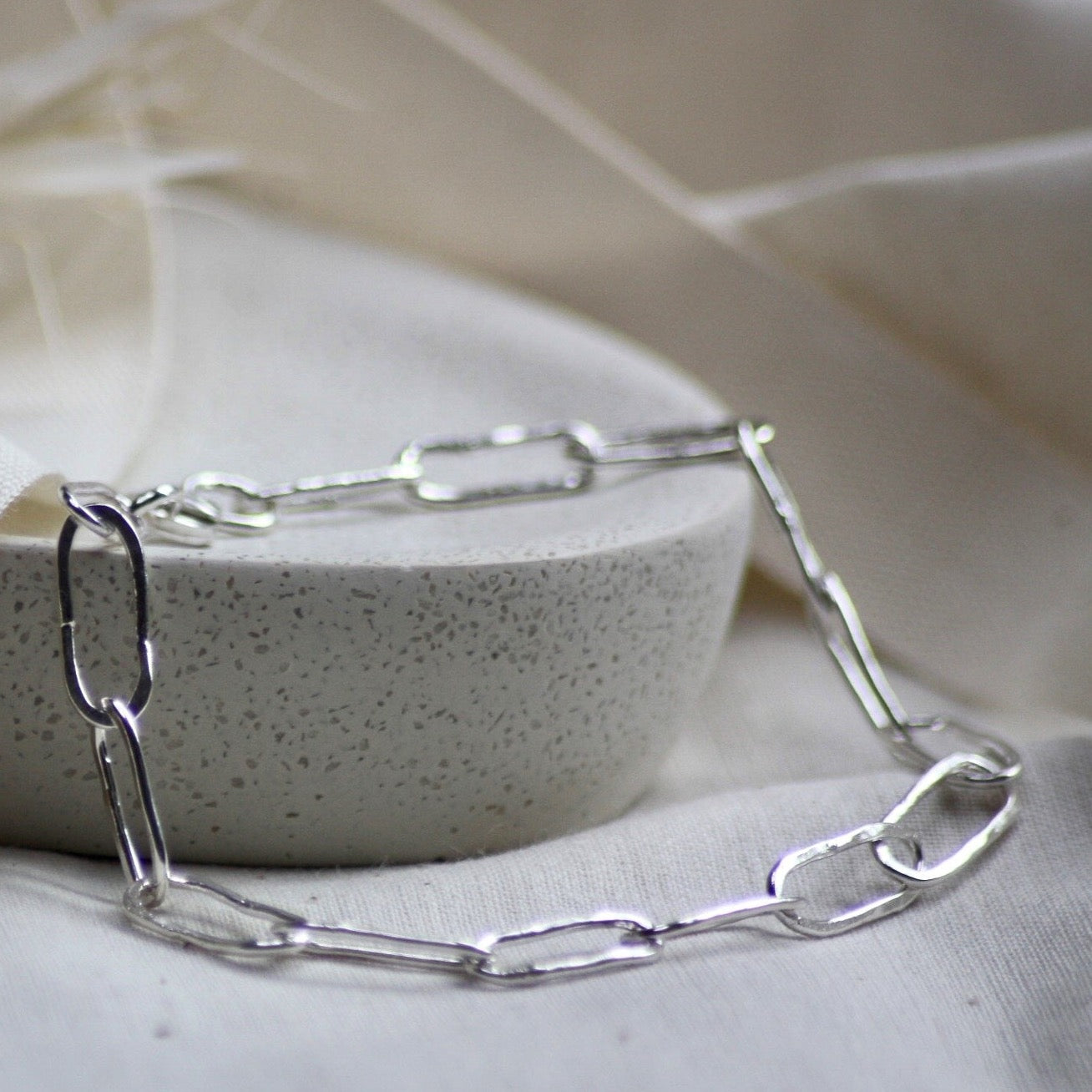 Small Paperclip bracelet