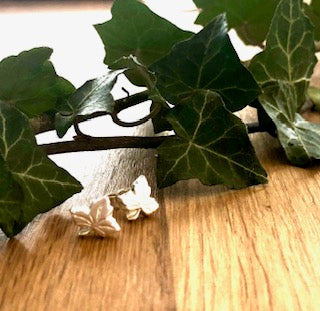 Silver Ivy Leaf Ring