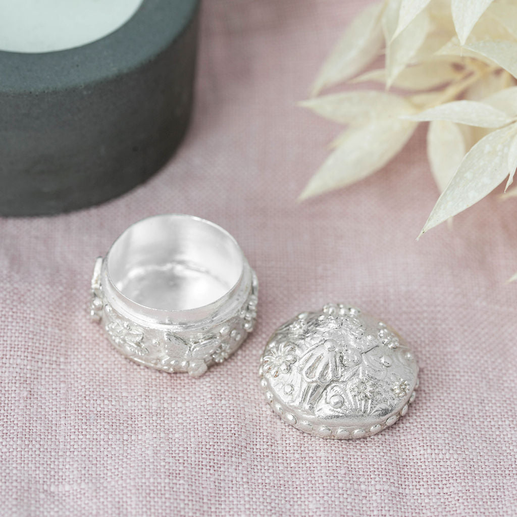 Silver Tooth Fairy Box