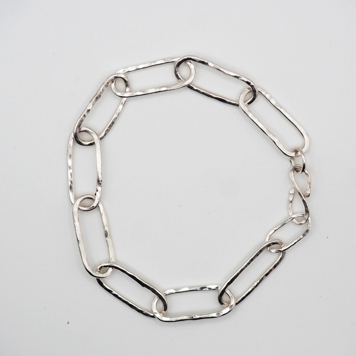 Large paperclip Link Bracelet