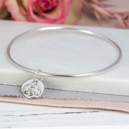 Bee charm Bangle